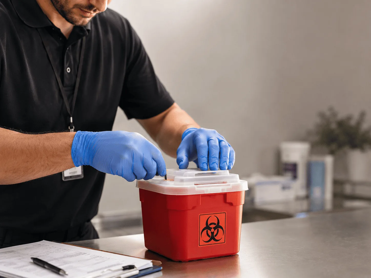 Why choose Sharps Waste Disposal in Quaker City, OH